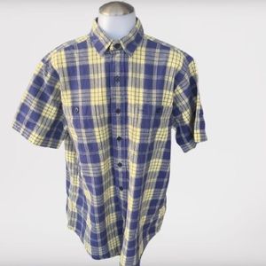 Vintage Plaid Polo Sport Ralph Lauren Men’s Shirt!